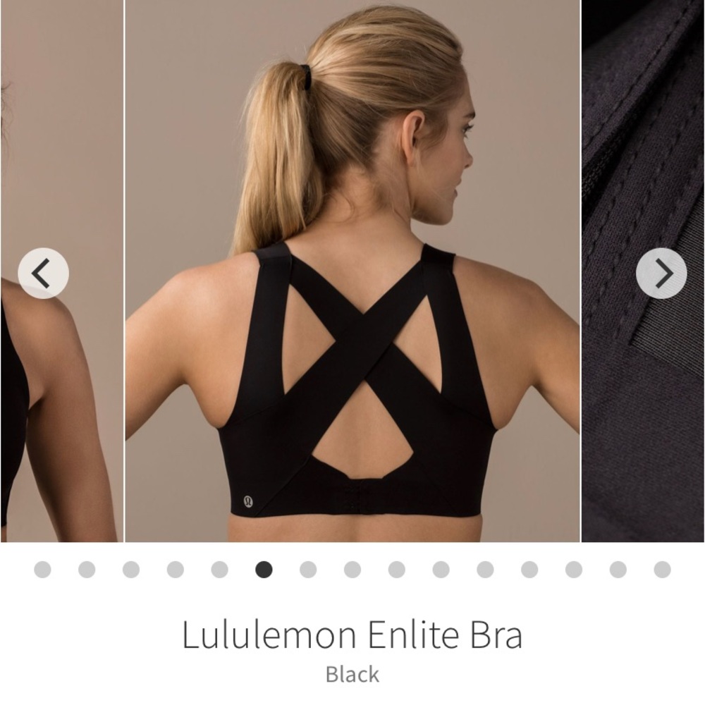Lululemon Enlite Bra black 32c
